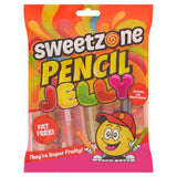 Sweetzone pencil jelly fruit flavoured jelly sticks, imported from the UK