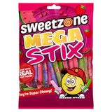 SweetZone Mega Stix assorted fruit chews 200g (British brand)
