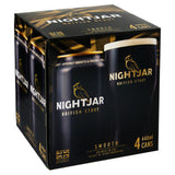 Nightjar British Stout smooth 4x440ml cans (British brand)