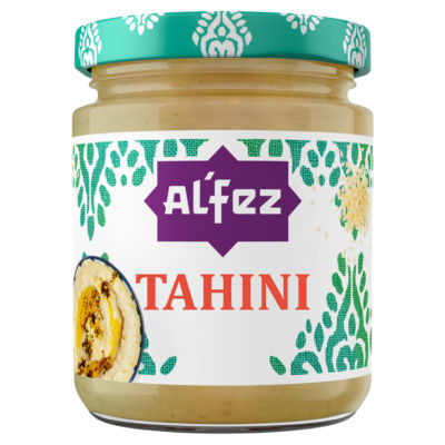 Al Fez natural tahini paste 160g, imported from the UK