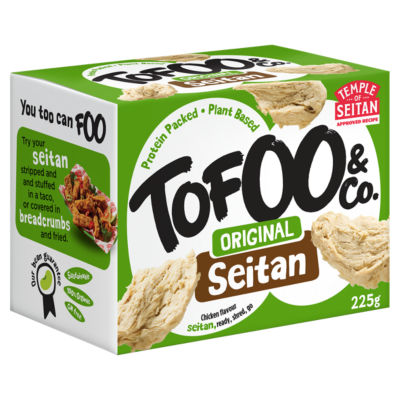The Tofoo Co. Original Chicken Flavour Seitan 225g (British brand)