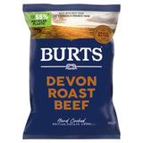 Burts hand cooked potato chips Devon Roast Beef 150g, imported from the UK