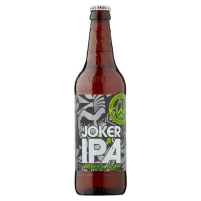 Williams Bros Joker IPA beer 500ml, imported from the UK