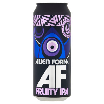 Williams Bros Alien Form Fruity IPA 500ml, imported from the UK