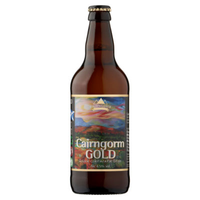 Cairngorm Brewery Gold beer 500ml - British product