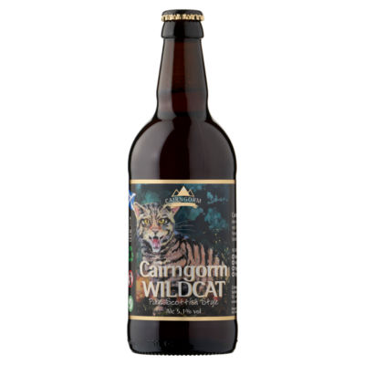 Cairngorm Brewery Wildcat Scottish beer 500ml, imported from the UK