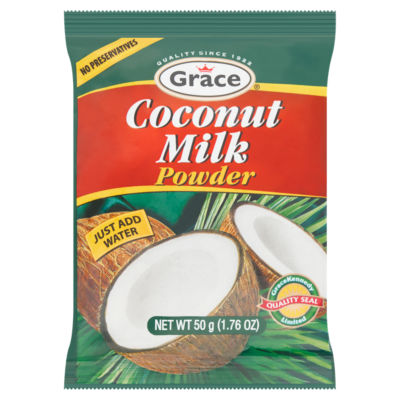 Grace coconut milk powder 50g sachet - British product