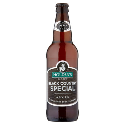 Holdens Black Country Special beer 500ml, UK version