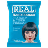 Real Sea Salt & Cider Vinegar crisps 150g (British brand)