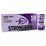 ASDA Strongbow Dark Fruit Cider 10x440ml- Buy online at McGrocer