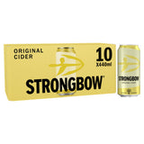 Strongbow Original Apple Cider 10 x 440ml packs (British brand)