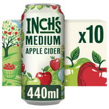 ASDA Inch's Medium Apple Cider 4.5% ABV 10x440ml Cans- Buy online at McGrocer
