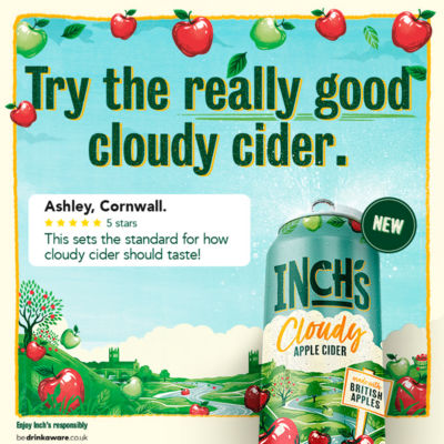 Inch's Cloudy Apple Cider cans 440ml multipack, UK version