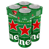 ASDA Heineken Original Premium Lager Beer 4x568ml- Buy online at McGrocer