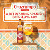 Cruzcampo Sevilla Lager 660ml bottle - British product