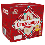 Cruzcampo Sevilla lager beer 12x330ml - British product