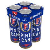 ASDA Foster's Lager Pint Cans 4 x 568ml- Buy online at McGrocer