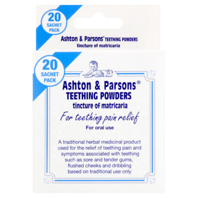 Ashton & Parsons Infants' Powder 20 Sachets - British product