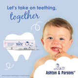 Ashton & Parsons teething gel 10ml with banana flavour, UK version