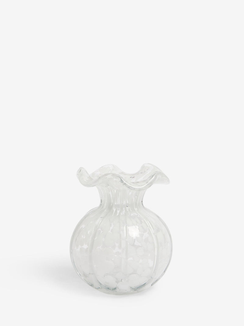 Nina Campbell confetti glass vase with tortoise shell, imported from the UK