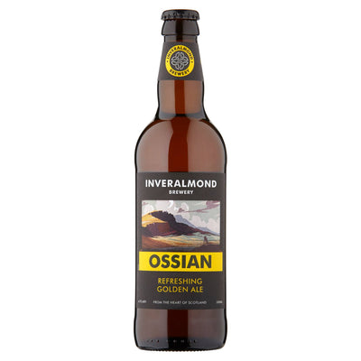 ASDA Inveralmond Brewery Ossian Refreshing Golden Ale Beer 500ml- Buy online at McGrocer