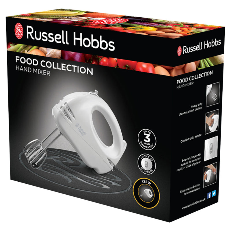 Russell Hobbs Food Collection hand mixer, imported from the UK