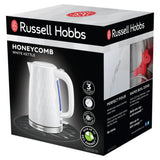Russell Hobbs White Honeycomb Kettle 1.7L