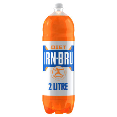 IRN-BRU Diet soft drink 2L, UK version