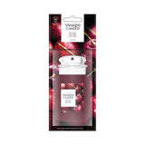 Yankee Candle black cherries car air freshener jar (British brand)