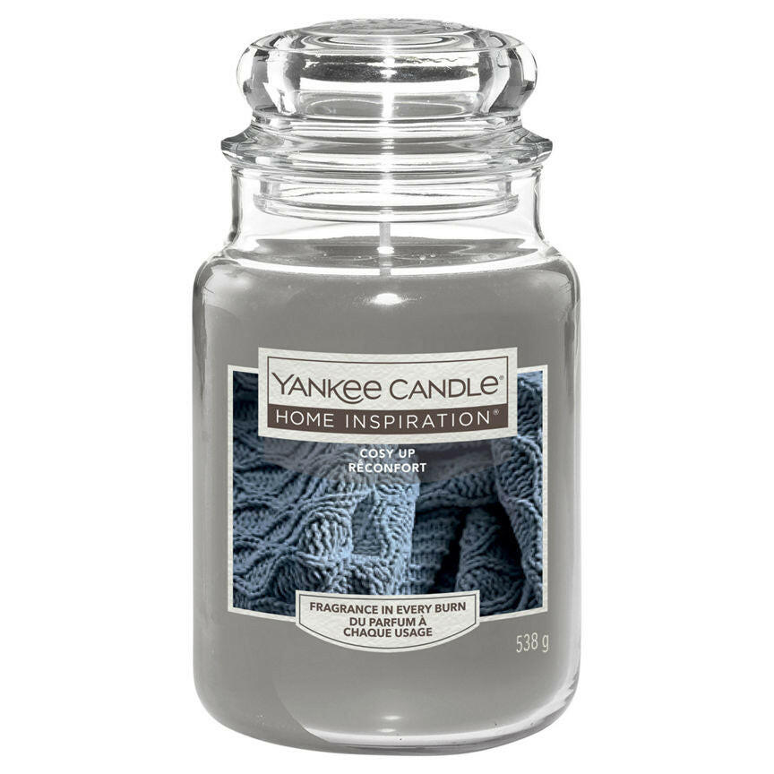 Yankee Candle Home Inspiration  Scented Candle Cosy Up Large Jar GOODS ASDA