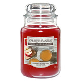 Bougie Yankee Candle Pomme Cannelle Cidre grand pot - Produit britannique