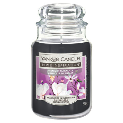 ASDA Yankee Candle Home Inspiration Large Jar Midnight Magnolia Scented Candle- Buy online at McGrocer