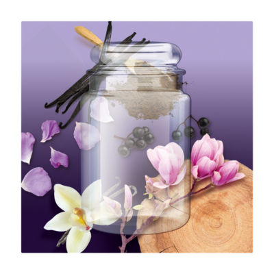 Yankee Candle Midnight Magnolia large jar scented candle - British product