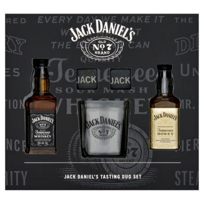 Jack Daniel's whisky tasting duo set, imported from the UK