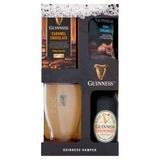 Guinness hamper gift set with fudge and glass - British product