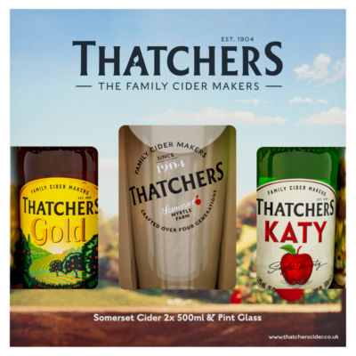 Thatchers Somerset Cider 2 x 500ml (British brand)