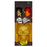 Dead Man's Fingers rum gift set duo with skull glass, UK version