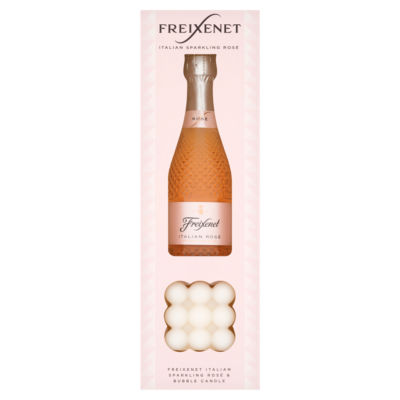 Friexinet Sparkling Rosé & Bubble Candle Gift Set 20cl - British product