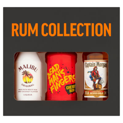 Rum Spirit Collection spirits, imported from the UK