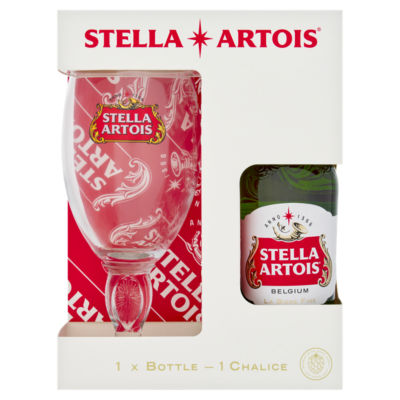 Stella Artois lager beer (British brand)