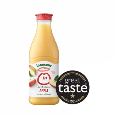 Innocent apple juice 900ml, UK version