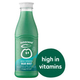 ASDA Innocent Plus Blue Bolt Guava Lime Apple Coconut Water Blue Spirulina Juice 750ml- Buy online at McGrocer