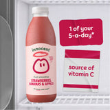 innocent strawberry banana apple smoothie 750ml - British product