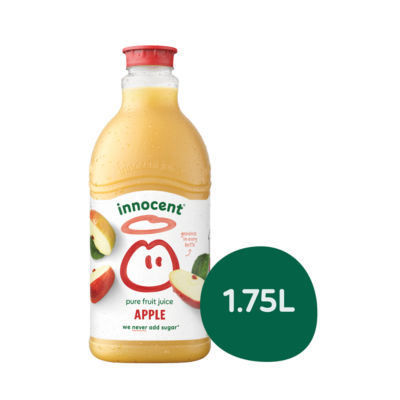 Innocent Apple Juice 1.75 Litre Bottle Pure Fruit Drink, UK version