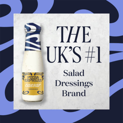 Pizza Express Caesar Dressing 235ml, imported from the UK