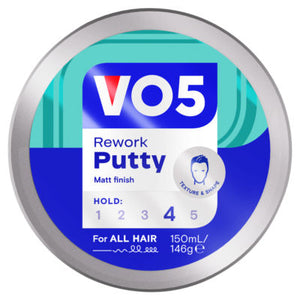 VO5 Rework Putty Hair Styling Putty 146g