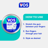 VO5 Texturising Gum hair styling paste 71g (British brand)