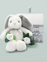 Next Babyblooms Personalised Bunny and Rosebud Socks Gift Set- Buy online at McGrocer
