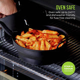 Tower silicone air fryer foldable trays set of 2 - British product