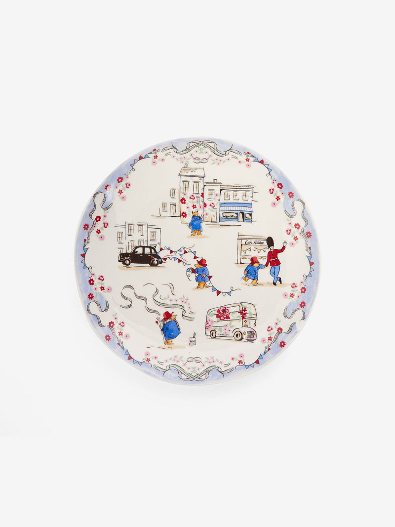 Cath Kidston Paddington Goes to Town side plate 22cm - British product